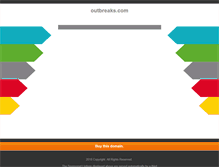 Tablet Screenshot of outbreaks.com